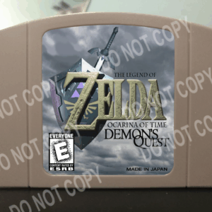 Zelda Ocarina Of Time Demon's Quest - For Play On The N64 Nintendo 64