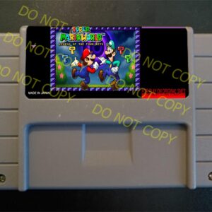 Super Mario World Legend Of The Four Keys - For Play On The SNES / Super Nintendo