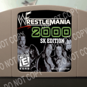 Wrestlemania 2000 SK Edition - For Play On The N64 Nintendo 64