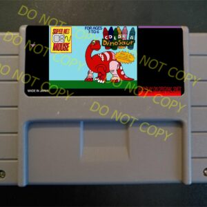 Color A Dinosaur ( NES To SNES Port )  – For Play On The SNES / Super Nintendo