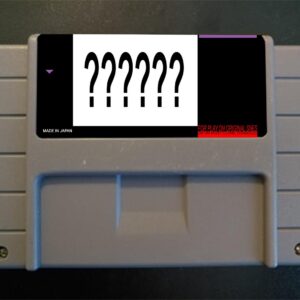 1 Custom Listing For Any SNES Game - For Play On The SNES / Super Nintendo