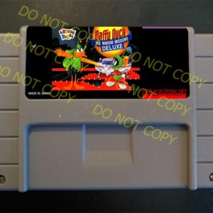 Daffy Duck The Marvins Missions Deluxe - For Play On The SNES / Super Nintendo