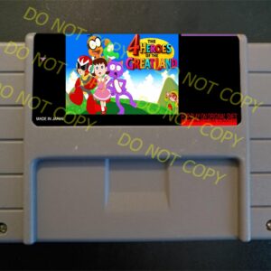 The 4 Heroes Of The Great Land ( Super Mario World )  - For Play On The SNES / Super Nintendo