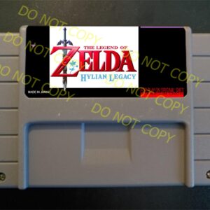 Legend Of Zelda Hylian Legacy - For Play On The SNES / Super Nintendo