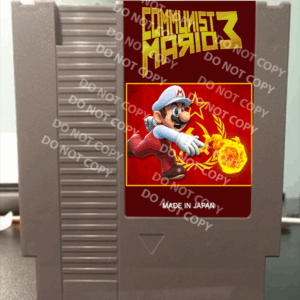 Communist Mario Bros. 3 - For Play On The NES Nintendo Entertainment System