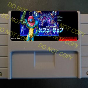 Super Metroid X-Fusion - For Play On The SNES / Super Nintendo