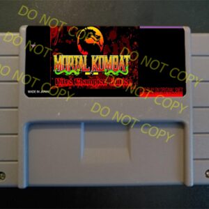 Mortal Kombat Nitro Champion Edition - For Play On The SNES / Super Nintendo