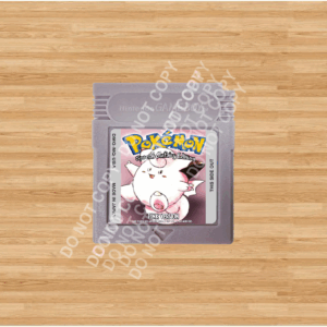 Pokémon Pink Special Clefairy Edition - For Play On The Gameboy Gameboy Color