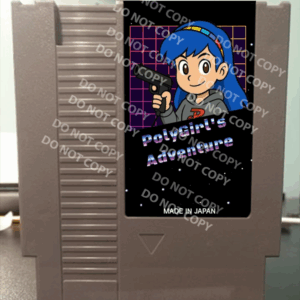 PolyGirl's Adventure - For Play On The NES Nintendo Entertainment System
