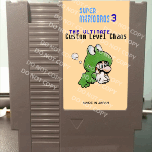 Super Mario Bros. 3 The Ultimate Custom Level Chaos - For Play On The NES Nintendo Entertainment System
