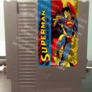 Superman And The Sun Of Krypton - For Play On The NES Nintendo Entertainment System