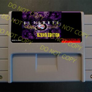 Ultimate Mortal Kombat 3 BZero Edition - For Play On The SNES / Super Nintendo