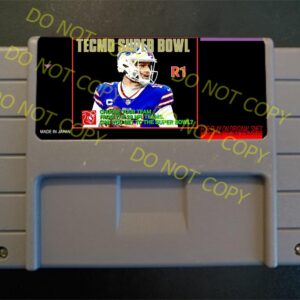 Tecmo Super Bowl 2025-2026 R1 – For Play On The SNES / Super Nintendo