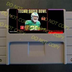 Tecmo Super Bowl 2025-2026 R2 – For Play On The SNES / Super Nintendo