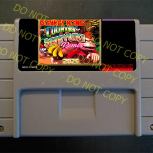 Donkey Kong Country Seiryuki Remix 2025  – For Play On The SNES / Super Nintendo