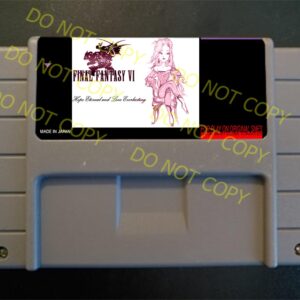 Final Fantasy VI: Hope Eternal and Love Everlasting – For Play On The SNES / Super Nintendo