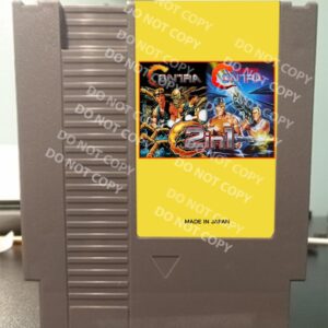 Contra & Contra Super C 2 In 1 - For Play On The NES Nintendo Entertainment System