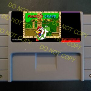 Mario's Grand Adventure Omega Jungle – For Play On The SNES / Super Nintendo