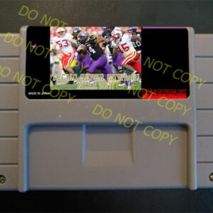 Tecmo Super Bowl NCAA 2011 – For Play On The SNES / Super Nintendo