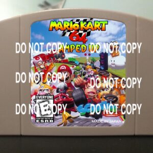 Mario Kart 64 Amped Up V3.21  - For Play On The N64 Nintendo 64