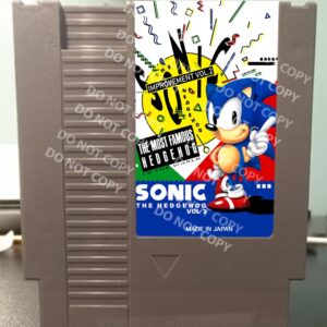 Sonic the Hedgehog Vol.2 - For Play On The NES Nintendo Entertainment System