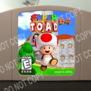 Super Toad 64 - For Play On The N64 Nintendo 64