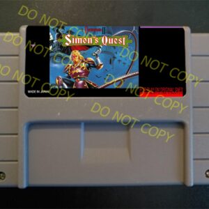 Castlevania II Simon's Quest ( NES To SNES Port )  – For Play On The SNES / Super Nintendo