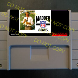 Madden NFL 2025 – For Play On The SNES / Super Nintendo