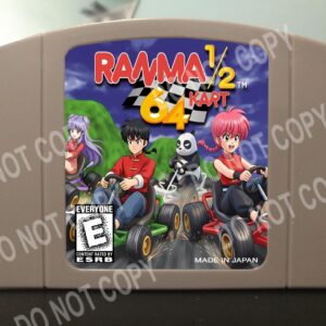 Ranma 1/2 Kart 64 ( Mario Kart ) Spanish Language - For Play On The N64 Nintendo 64