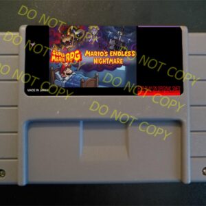 Super Mario RPG Mario's Endless Nightmare - For Play On The SNES / Super Nintendo
