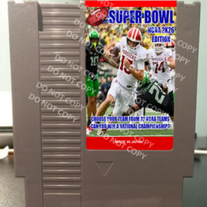 Tecmo Super Bowl NCAA 2k26 Edition - For Play On The NES Nintendo Entertainment System