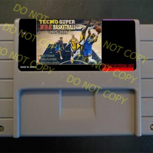 Tecmo Super NBA Basketball 25-26 - For Play On The SNES / Super Nintendo