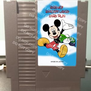 Disney Dream Land 2nd Run - For Play On The NES Nintendo Entertainment System