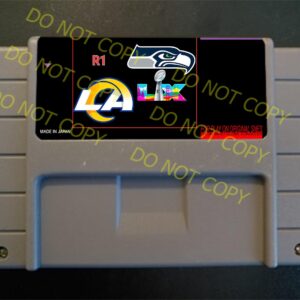 Tecmo Super Bowl LX (25-26) R1 – For Play On The SNES / Super Nintendo