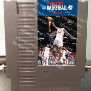 Tecmo NCAA Basket-Ball 2024 - For Play On The NES Nintendo Entertainment System