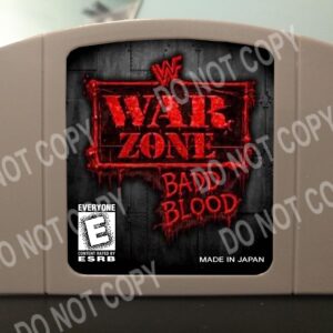 WWF Warzone Badd Blood  - For Play On The N64 Nintendo 64