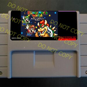Super Mario World Bowser's Return Redux (SA-1 Enhancement) - For Play On The SNES / Super Nintendo