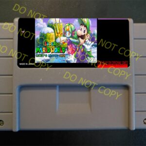 Super Mario World 3 Luigi's Mystic Saga – For Play On The SNES / Super Nintendo