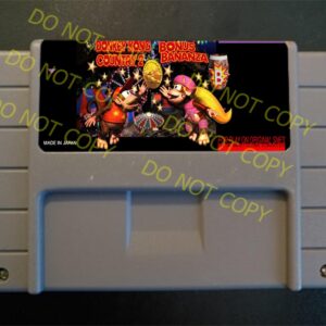 Donkey Kong Country 2 Bonus Bananza – For Play On The SNES / Super Nintendo