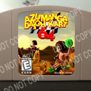 Azumanga Daioh Kart 64 ( Mario Kart ) Spanish Language - For Play On The N64 Nintendo 64