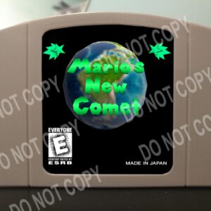 Mario’s New Comet - For Play On The N64 Nintendo 64