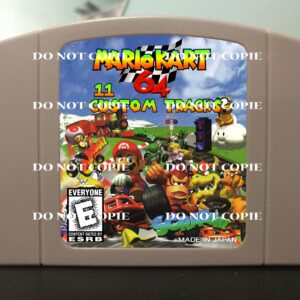 Mario Kart 64 11 Custom Tracks - For Play On The N64 Nintendo 64