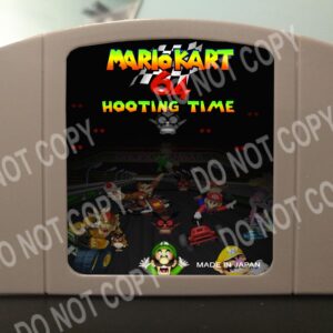 Mario Kart 64 Hooting Time - For Play On The N64 Nintendo 64