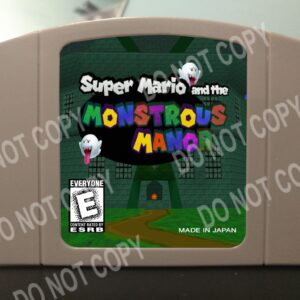 Super Mario And The Monstrous Manor - For Play On The N64 Nintendo 64
