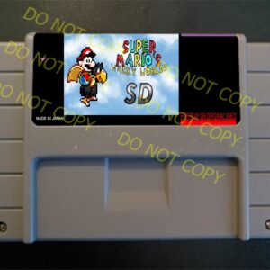 Super Mario's Wacky Worlds SD (SA-1 Enhancement) - For Play On The SNES / Super Nintendo
