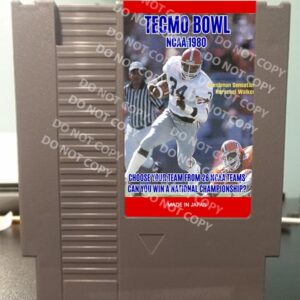 Tecmo Super NCAA 1980 - For Play On The NES Nintendo Entertainment System