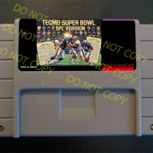 Tecmo Super Bowl SFL Version - For Play On The SNES / Super Nintendo