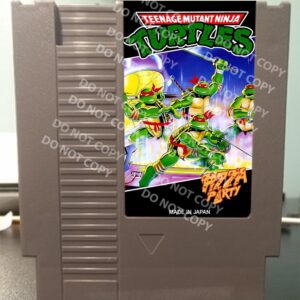 Teenage Mutant Ninja Turtles Pizza Party TMNT - For Play On The NES Nintendo Entertainment System
