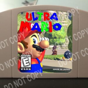Ultra Mario 64 - For Play On The N64 Nintendo 64