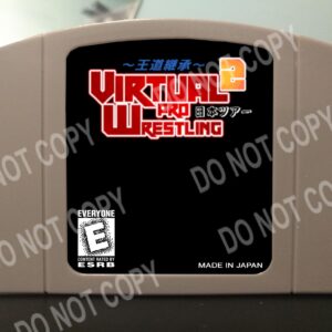 Virtual Pro Wrestling 2 Nihon No Tsua - For Play On The N64 Nintendo 64